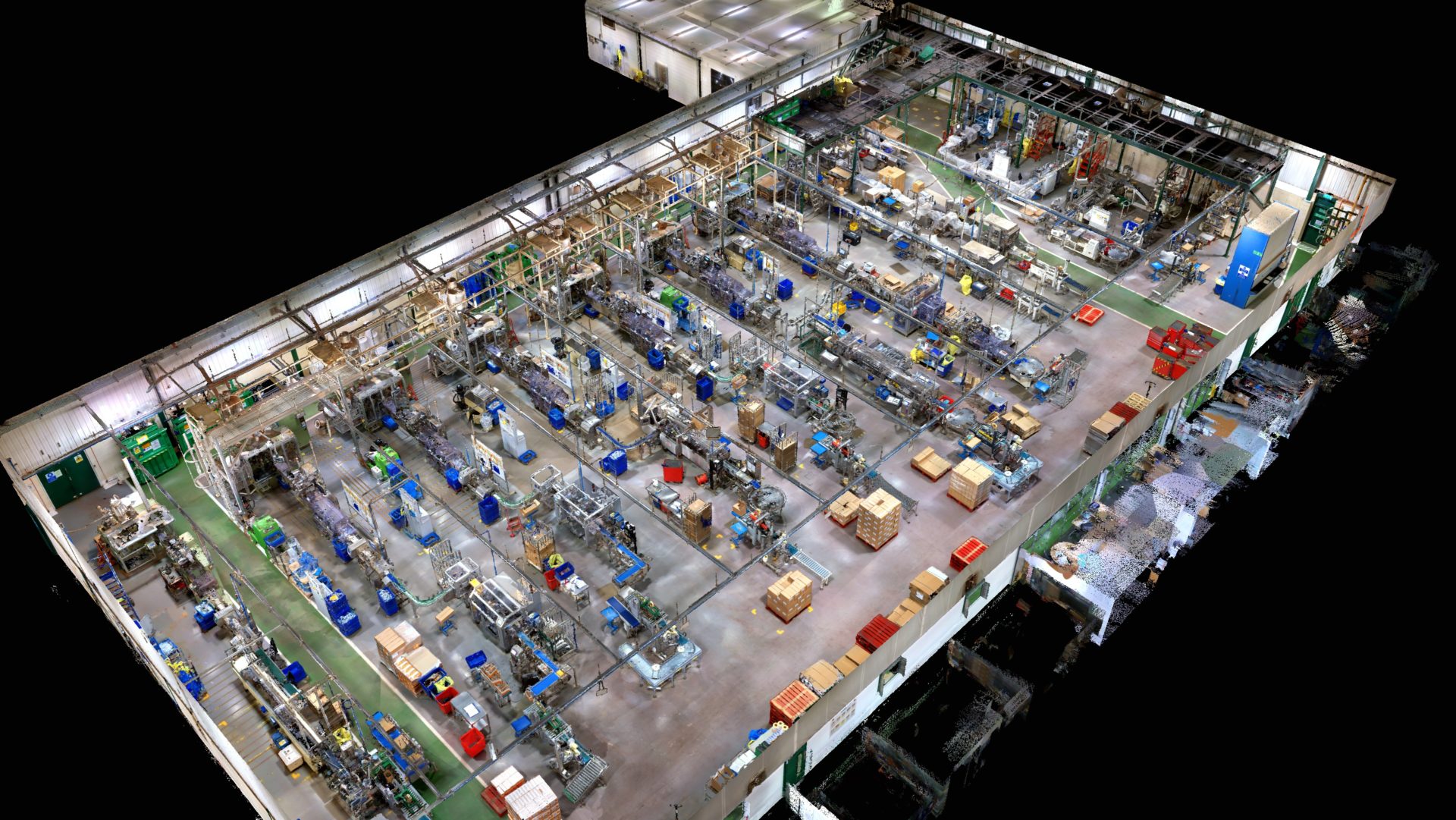 3d scan of ringtons factory