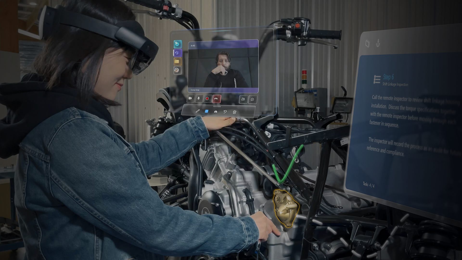 Virtual & Mixed Reality Training for Automotive Manufacturing.